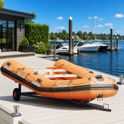 Reliable Steel Boat Trailer Frame for Your Transport Needs