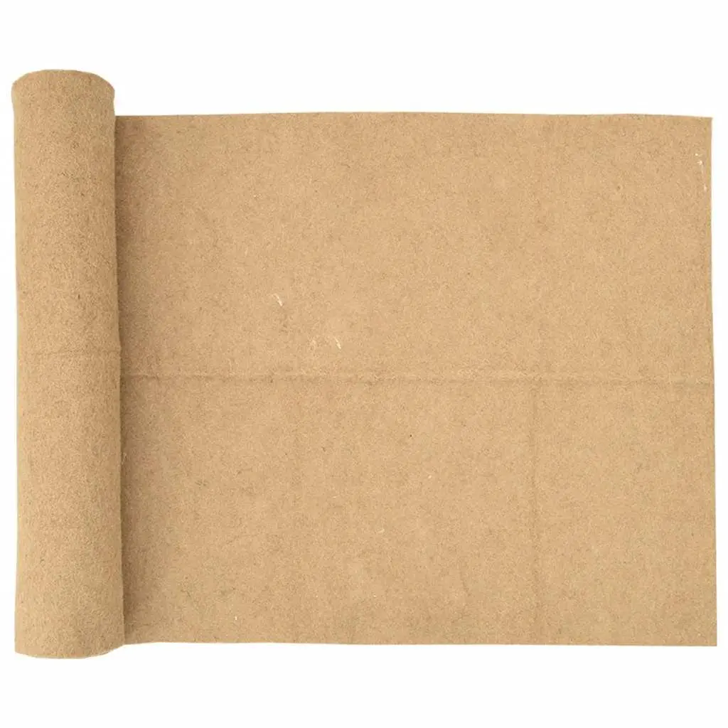 Hemp Rodent Mat Cage Bedding 1x5 m Brown