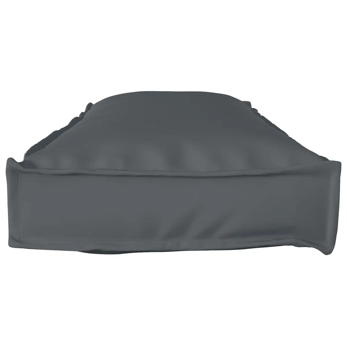 Cushion Indoor Outdoor Use 120 x 40 x 8 cm Anthracite Oxford Fabric