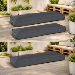 Comfortable and Value-Driven Anthracite Cushion Set 2 pcs