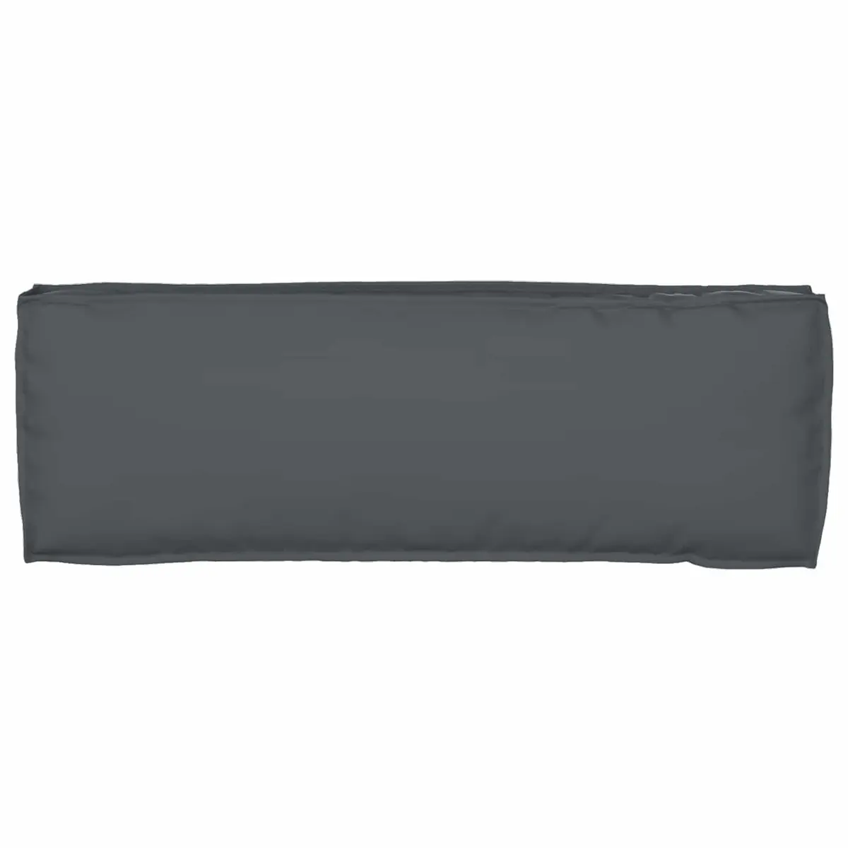 Pallet Cushion Set 2 pcs Outdoor Seating 120 x 40 x 8 cm Anthracite