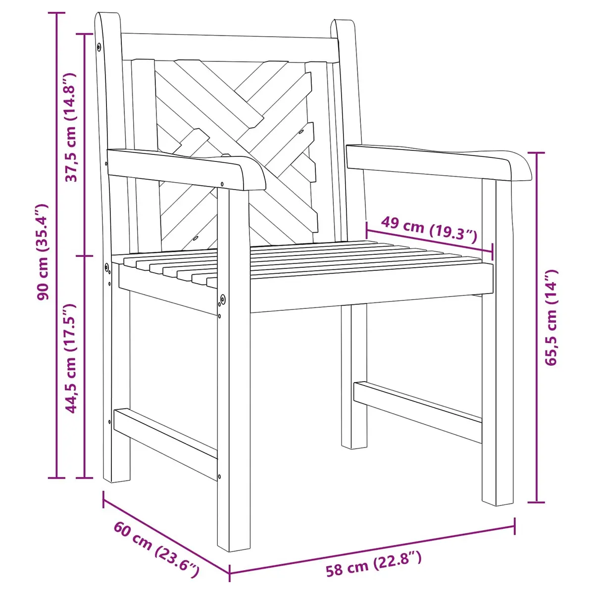 Teak Wood Chairs for Relaxing Outdoors