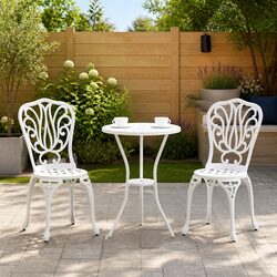 Reliable Outdoor Bistro Set with Practical Features