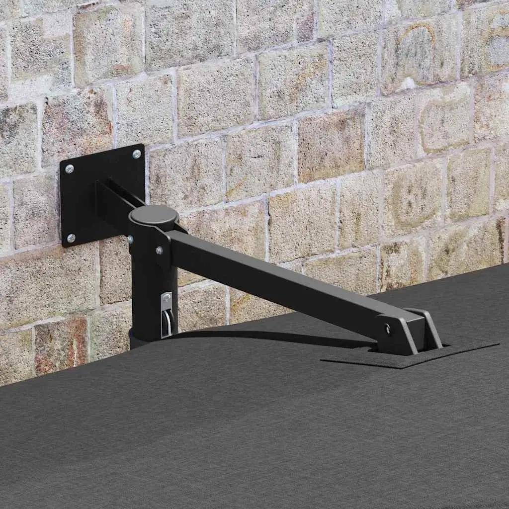 Garden Parasol Outdoor Umbrella Shade 248.5cm Anthracite