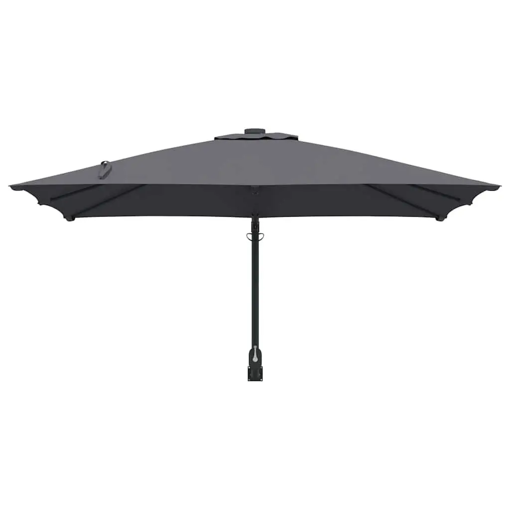 Garden Parasol Outdoor Umbrella Shade 248.5cm Anthracite