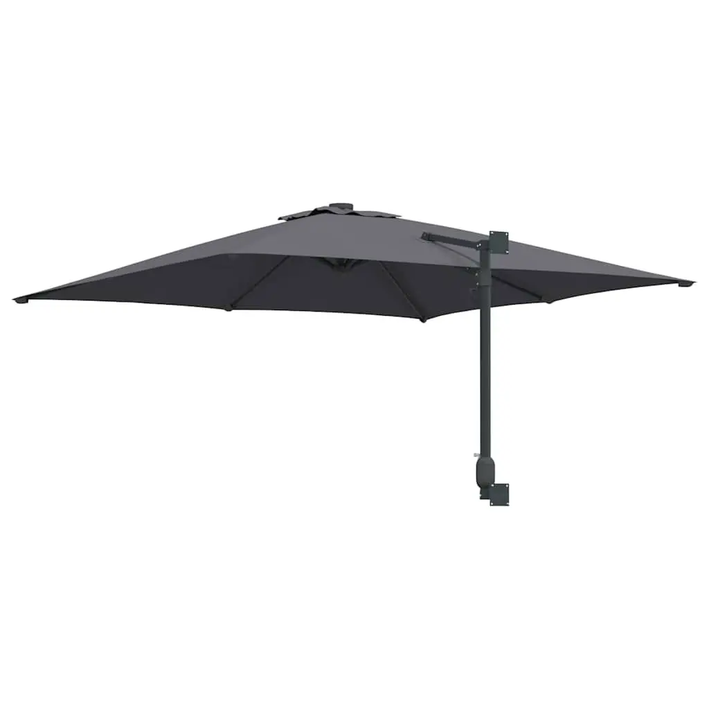 Garden Parasol Outdoor Umbrella Shade 248.5cm Anthracite