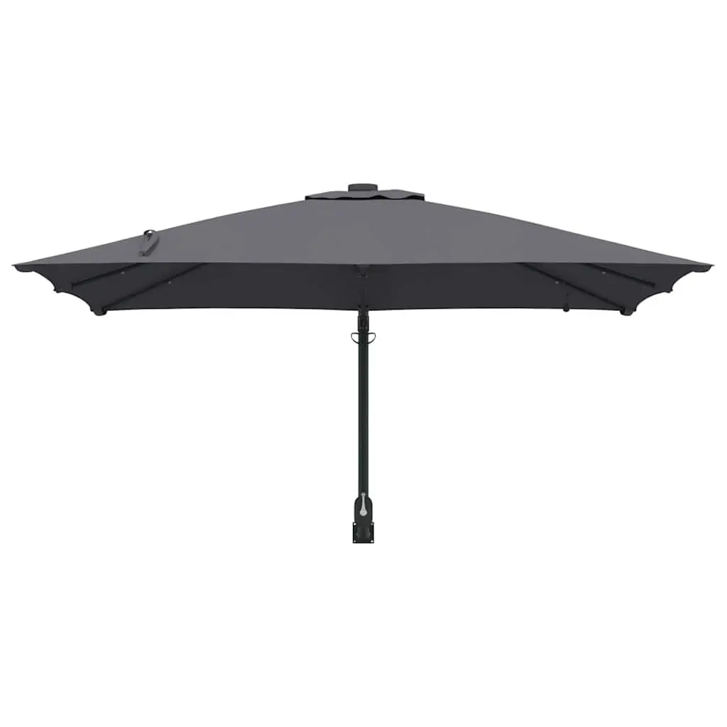 Garden Parasol Cantilever Sunshade Tilt Adjustable 248.5x247.5x160cm Anthracite