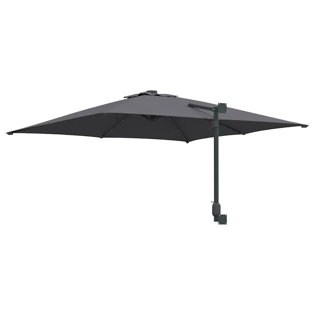 Garden Parasol Cantilever Sunshade Tilt Adjustable 248.5x247.5x160cm Anthracite