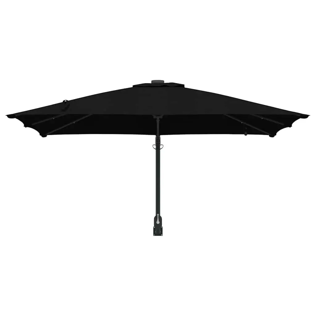 Garden Parasol Cantilever Umbrella Outdoor Shade 248.5cm Black