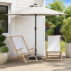 Reliable Garden Parasol with Collapsible Design