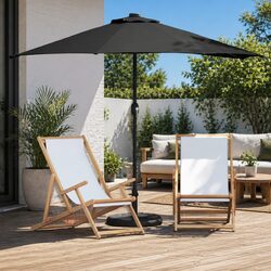 Reliable Garden Parasol with Practical Features