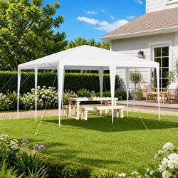 Reliable White Party Tent 400x400x266cm for Outdoor Use