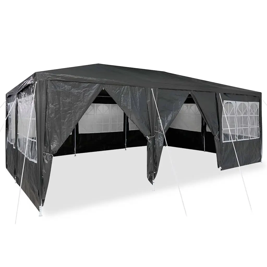 Party Tent Outdoor Canopy 600 x 400 x 266 cm Anthracite