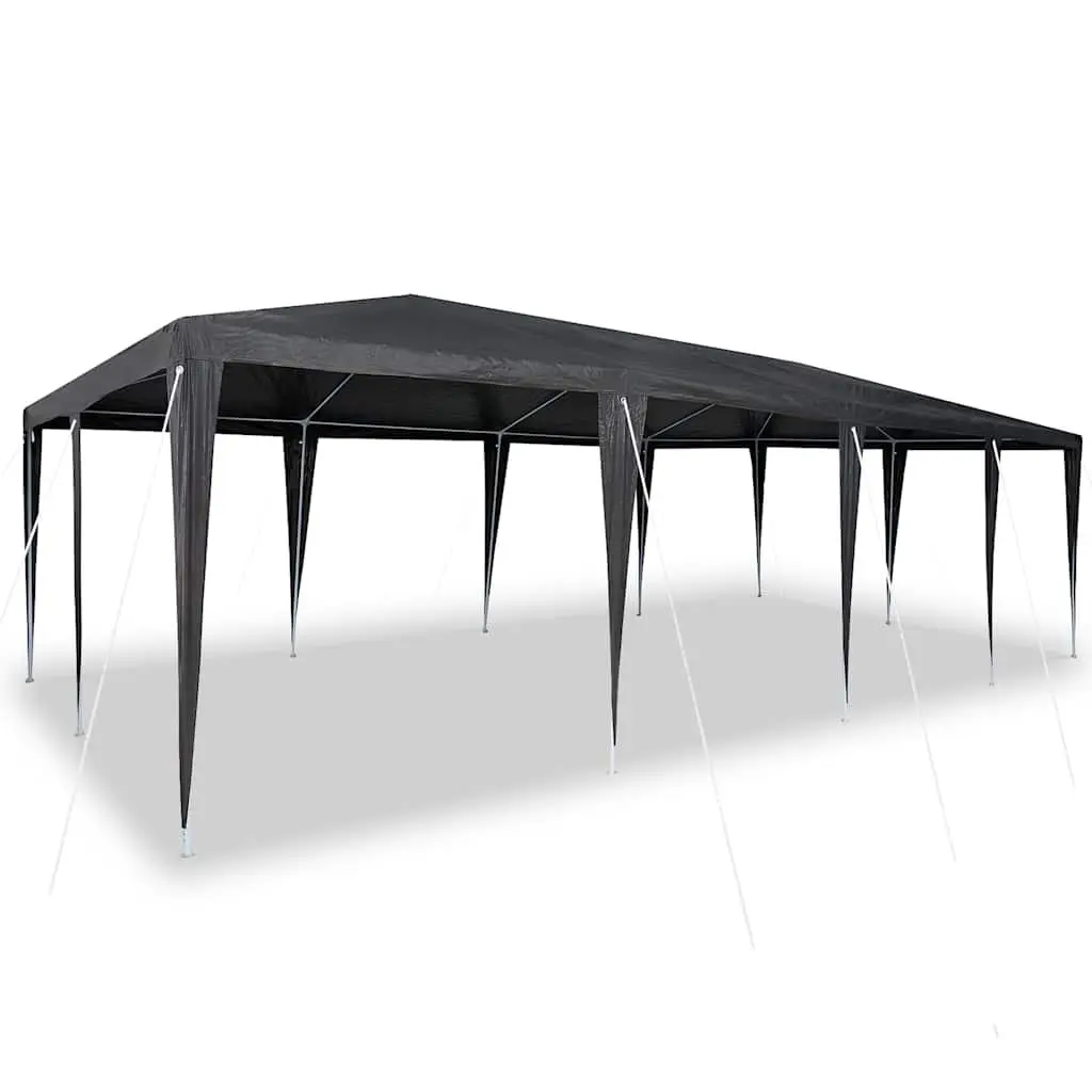 Party Tent Outdoor Garden Canopy 800 x 400 x 266 cm Anthracite