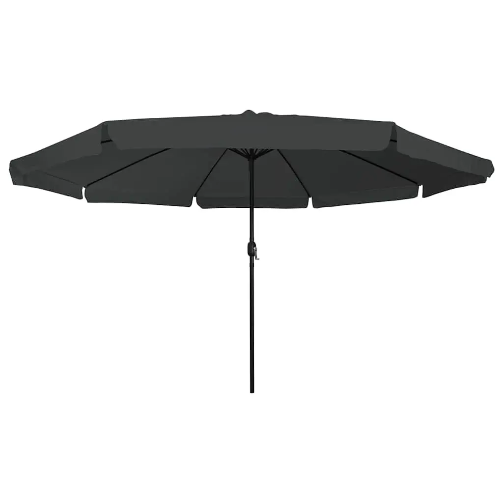 Garden Parasol Outdoor Umbrella Sunshade 394x394x248cm Anthracite