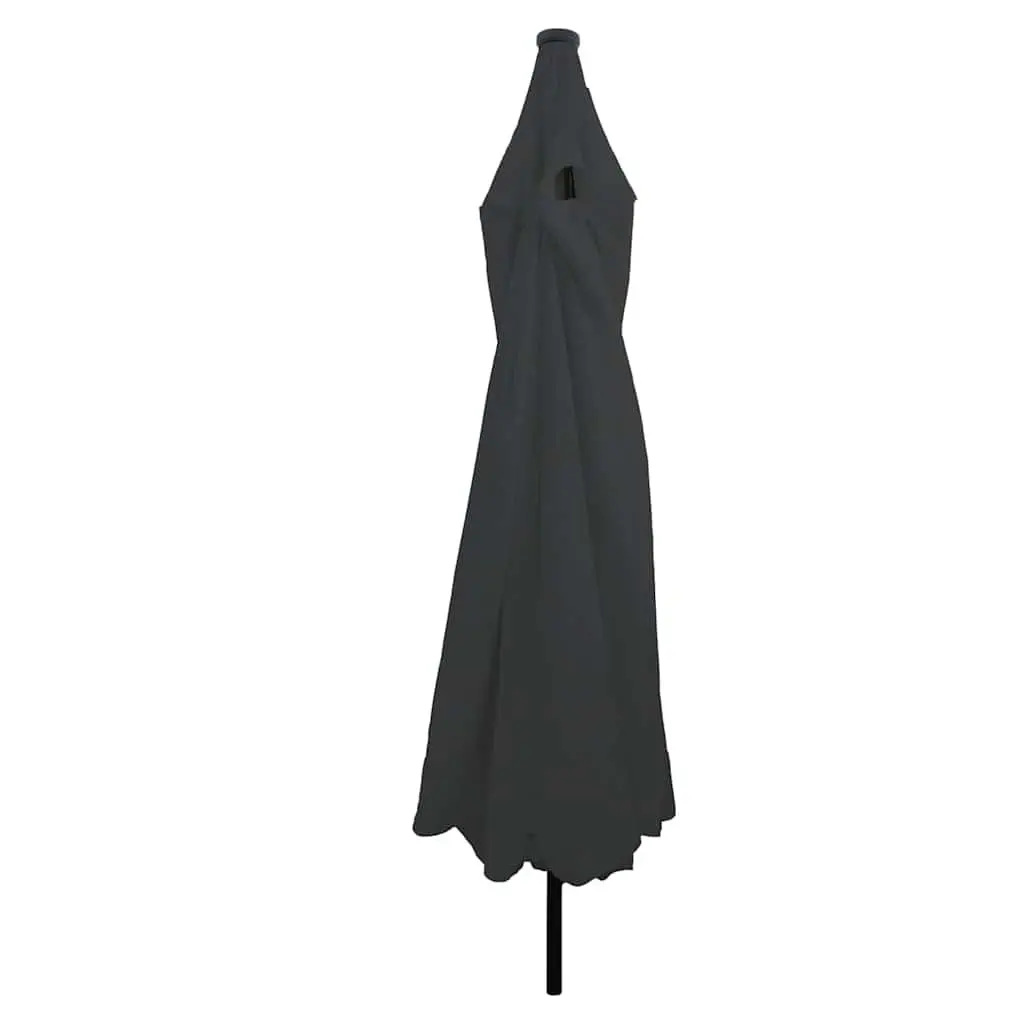 Garden Parasol Outdoor Umbrella 395x395x245cm Anthracite