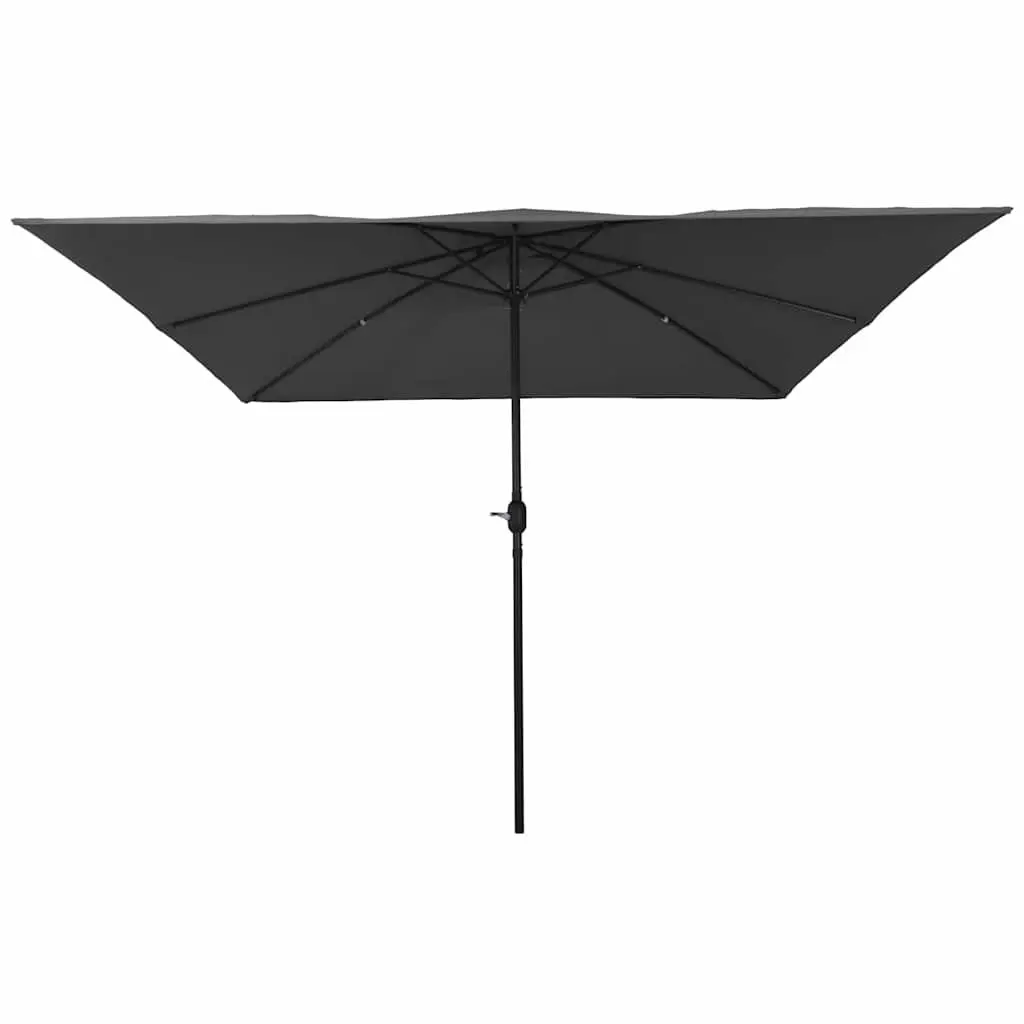 Garden Parasol Outdoor Umbrella 295x295x245cm Anthracite
