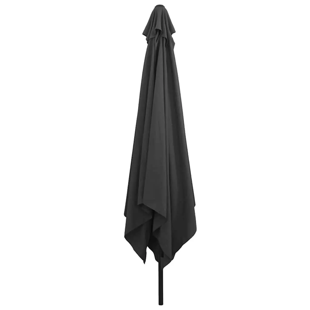 Garden Parasol Outdoor Umbrella 295x295x245cm Anthracite
