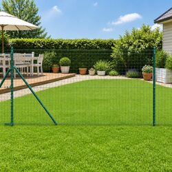 Reliable 7-Pack Green Fence Posts for Your Garden