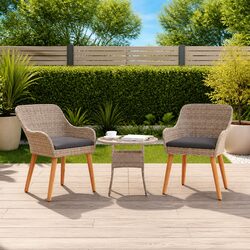 Reliable 2-Piece Garden Chair Set with Comfortable Design