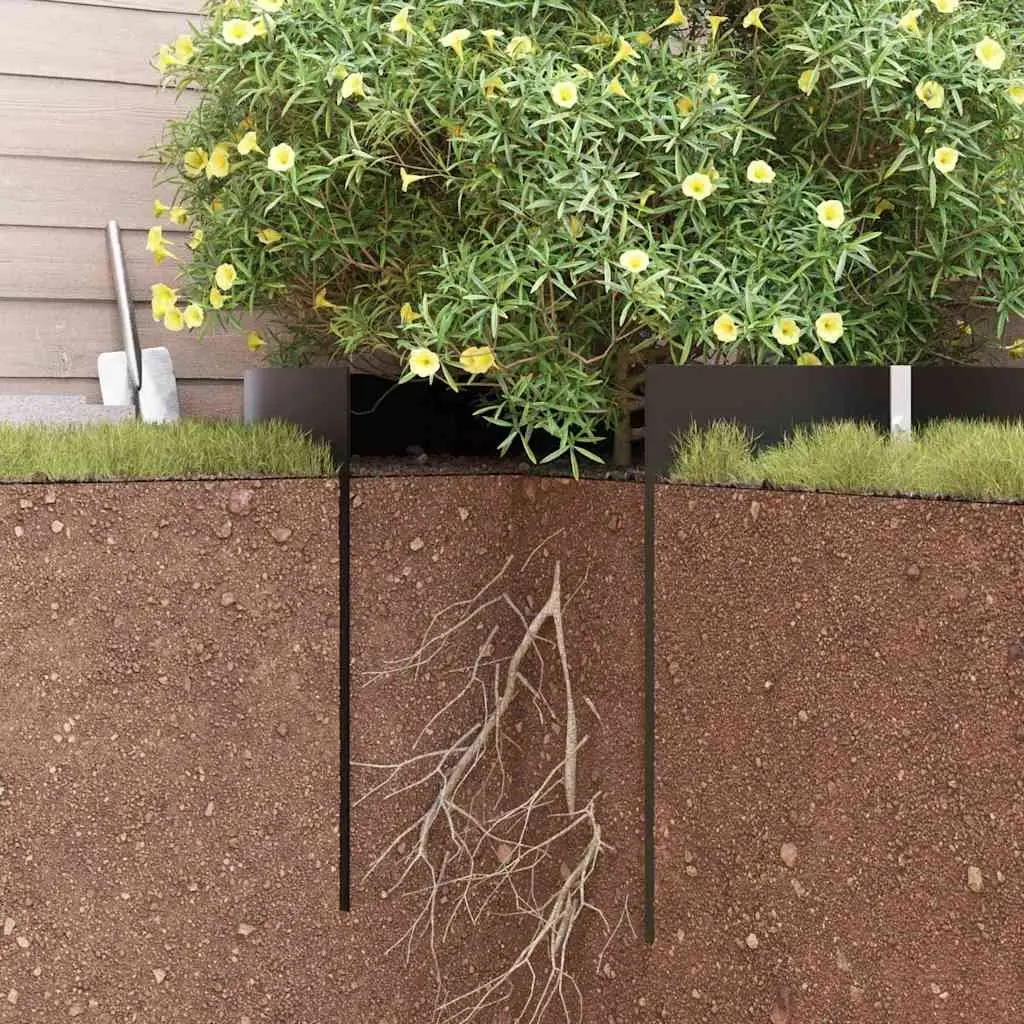 Root Barrier Black 0.7 x 5m Polyethylene Garden Landscape Weed Control Outdoor
