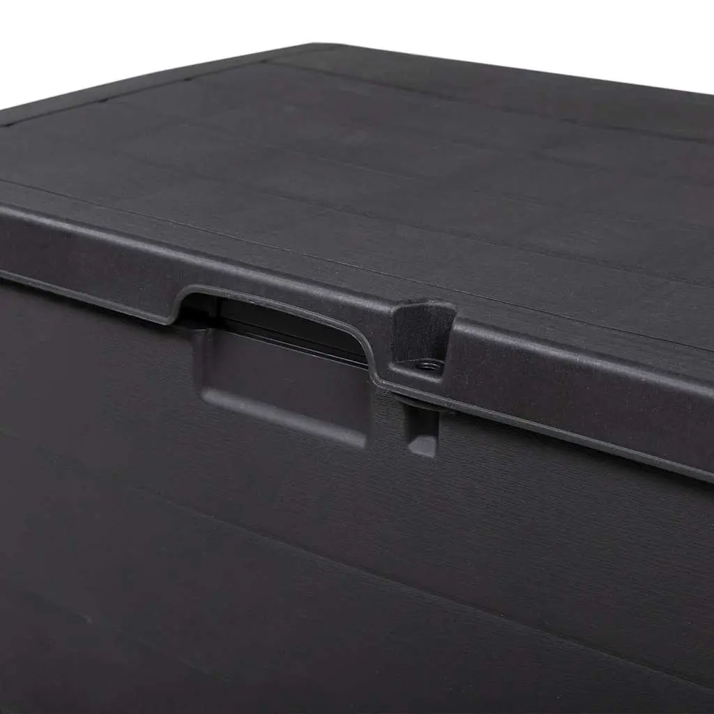 Garden Storage Box Outdoor Indoor Organiser 77.5 x 54.5 x 53 cm Anthracite