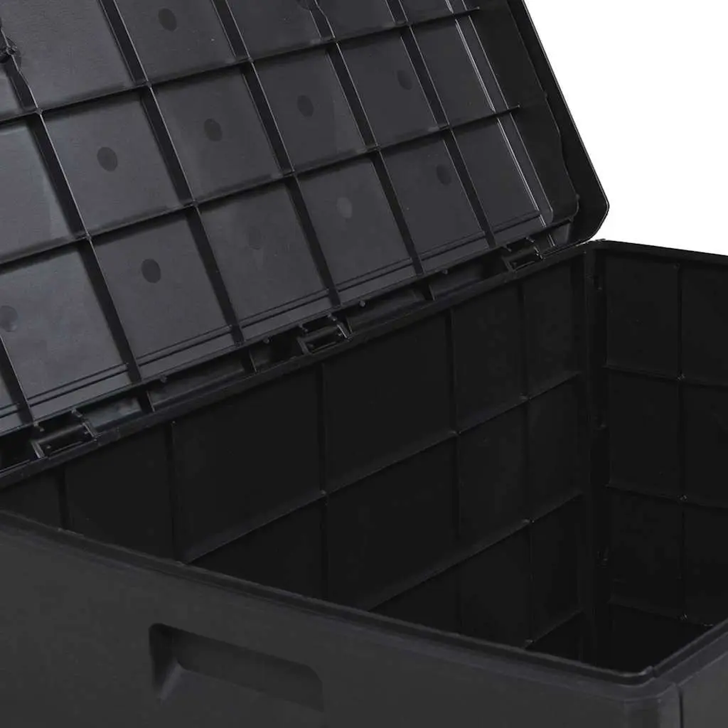 Garden Storage Box Outdoor Indoor Organiser 77.5 x 54.5 x 53 cm Anthracite