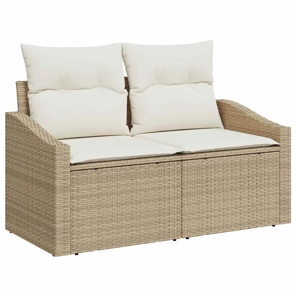 Beige Modular Sofa for Outdoors