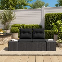 Reliable Black Outdoor Sofa for Your Garden