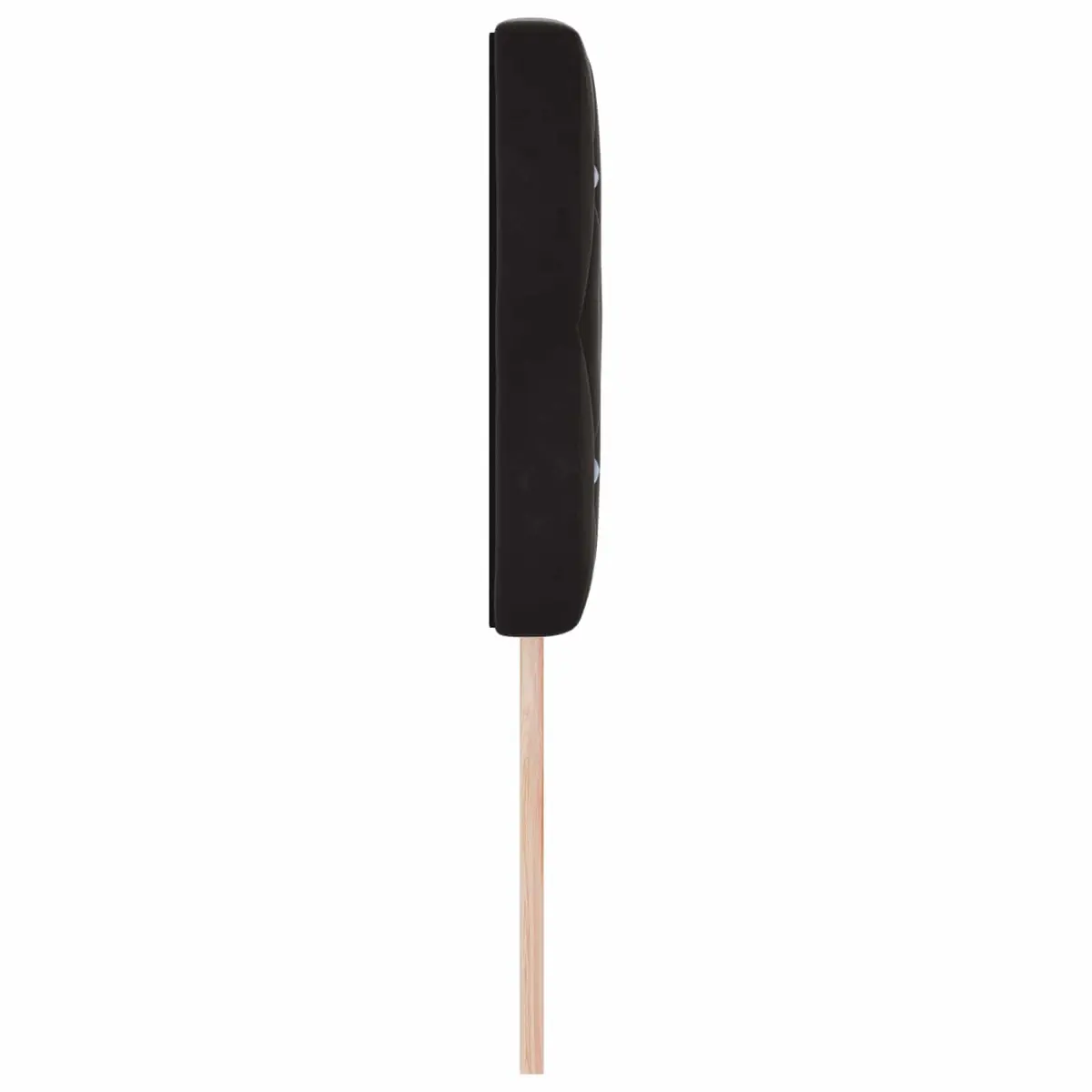 Headboard Velvet Black 160cm Modern Bedroom Upholstered Backrest