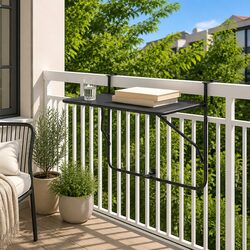 Quality Foldable Balcony Table - Reliable Outdoor Furniture 60x39x65cm