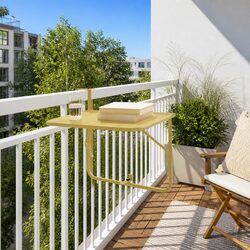 Quality Hanging Balcony Table: Functional & Reliable