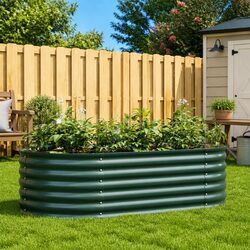 Reliable Raised Steel Garden Bed - 160 x 80 x 44 cm