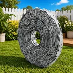 Durable Galvanized Steel Razor Wire for Outdoor Protection