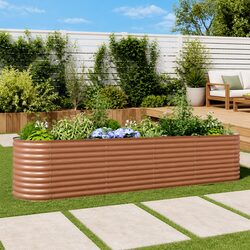 Practical and Reliable Raised Bed Planter for Gardens