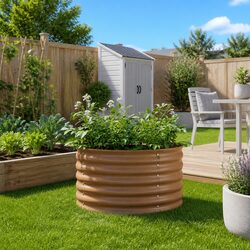 Value and Functionality in This Steel Raised Garden Bed
