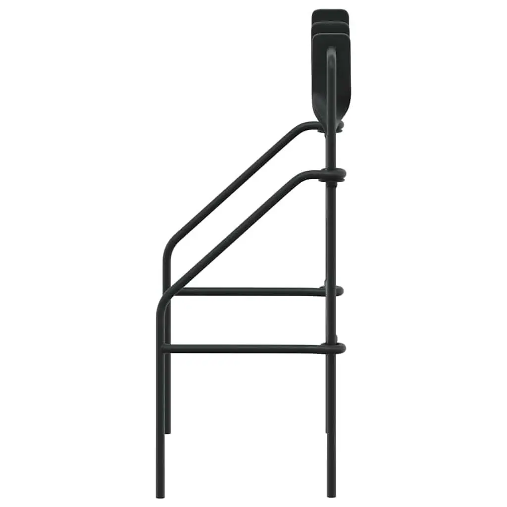 Steel Shooting Target Resetting Pellet Trap Indoor Outdoor Practice 26 x 13 x 31 cm Black