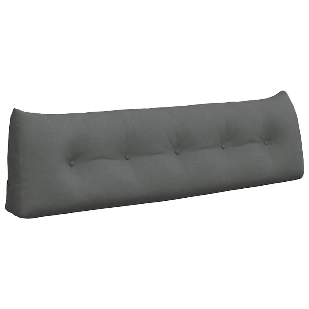 Back Pillow Ergonomic Support 160x24x50cm Grey