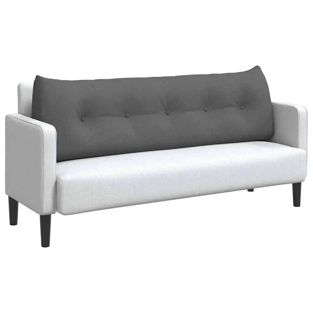 Back Pillow Ergonomic Support 160x24x50cm Grey