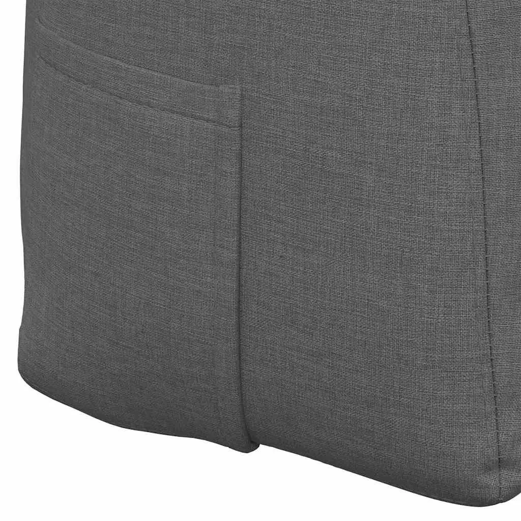 Back Pillow Ergonomic Support 160x24x50cm Grey