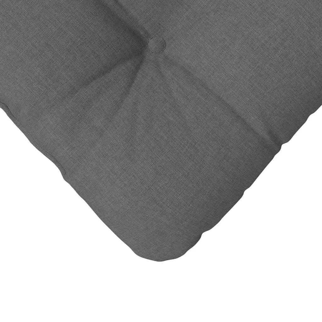 Seat Cushions Indoor Modern Chair Sofa Cushion Set 45x45x12cm Dark Grey 4 Piece