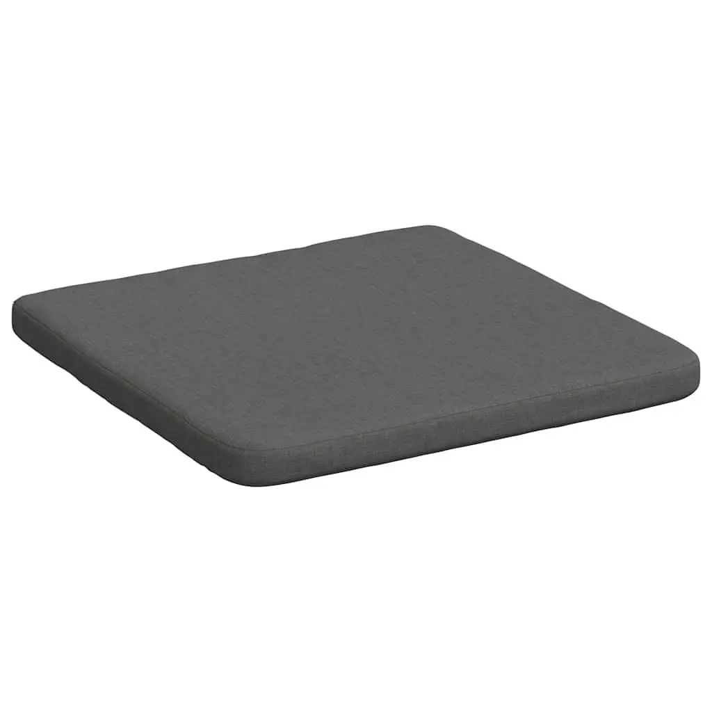 Seat Cushions Indoor Chair Sofa Cushion Set 40x40x3cm Dark Grey 4 Piece