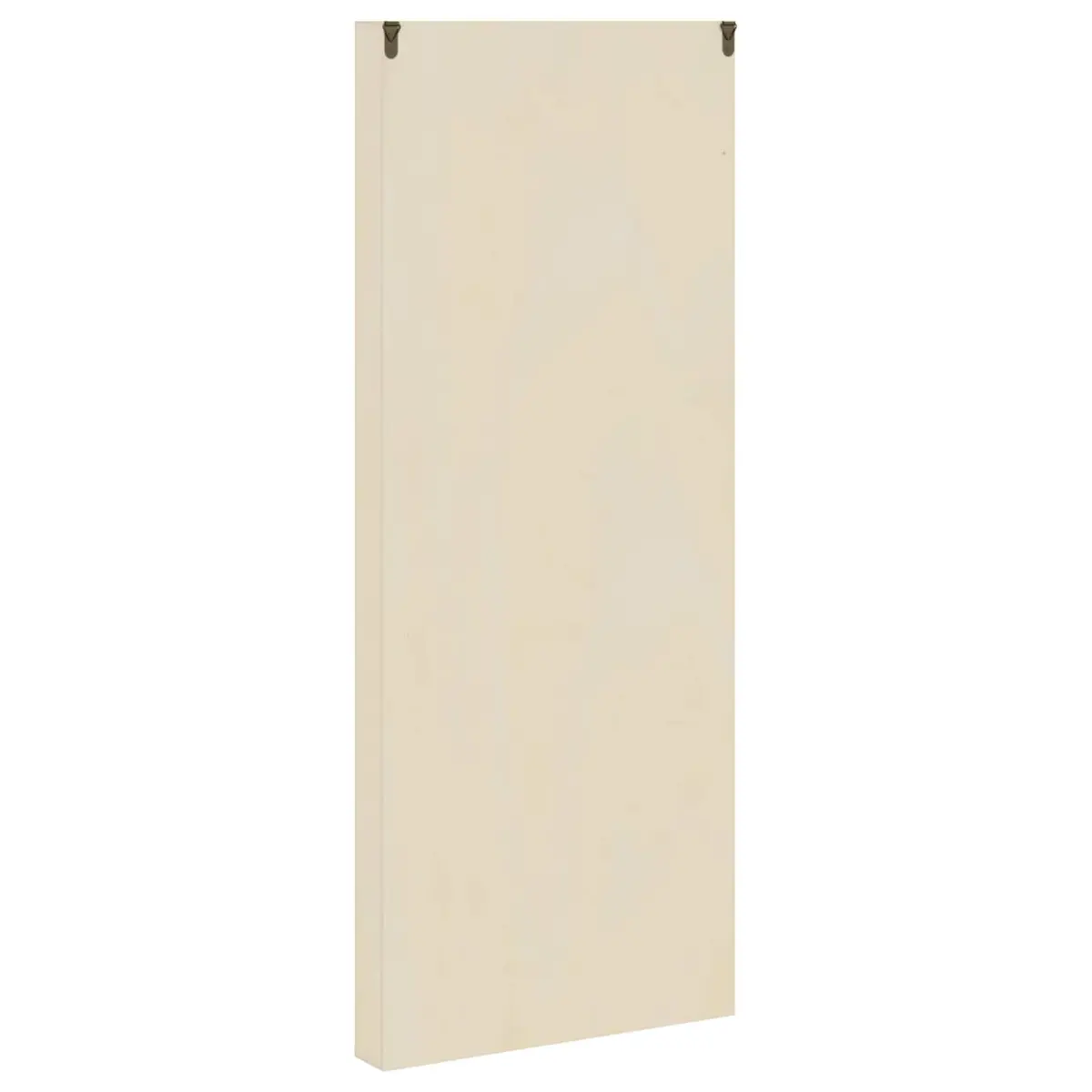 Wall Display Case Beige Modern Shelving Unit Living Room Home Office Organizer 30 x 4.5 x 75 cm