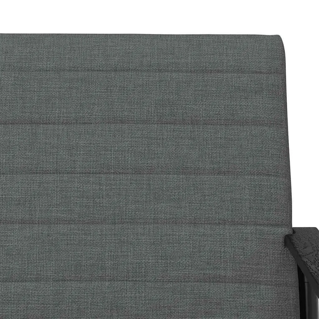 Armchair Grey Fabric Lounge Chair Modern Living Room Bedroom Seating