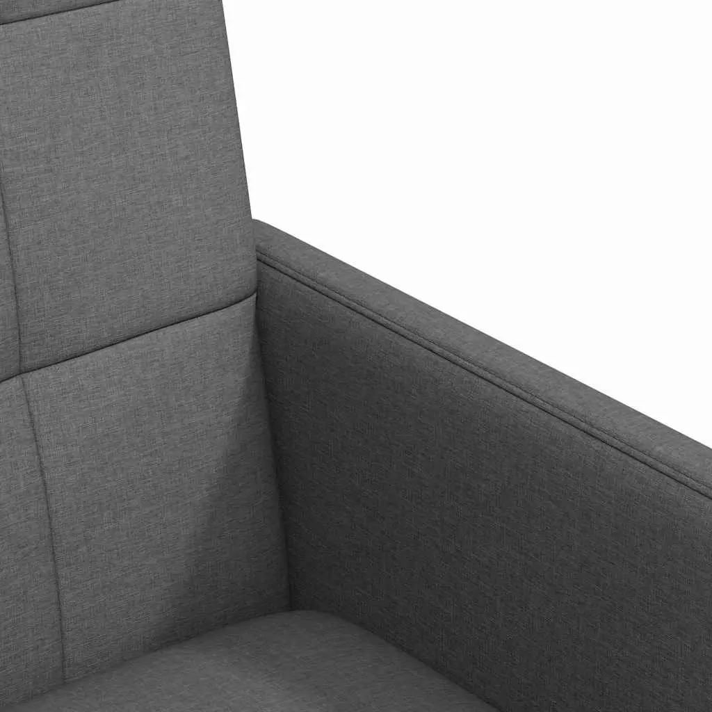 Dining Chairs with Wheels Ergonomic Seating 2 Pieces Grey