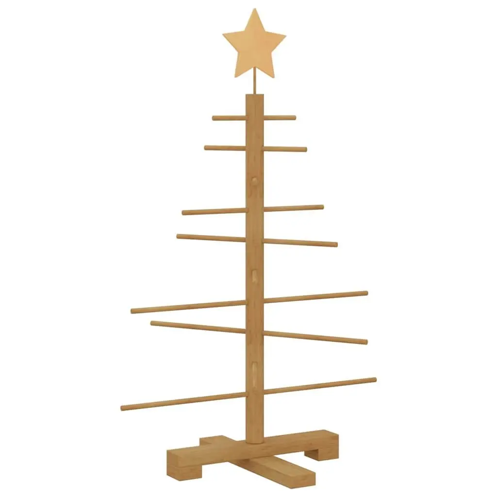 75cm Wooden Christmas Tree with Simple Assembly