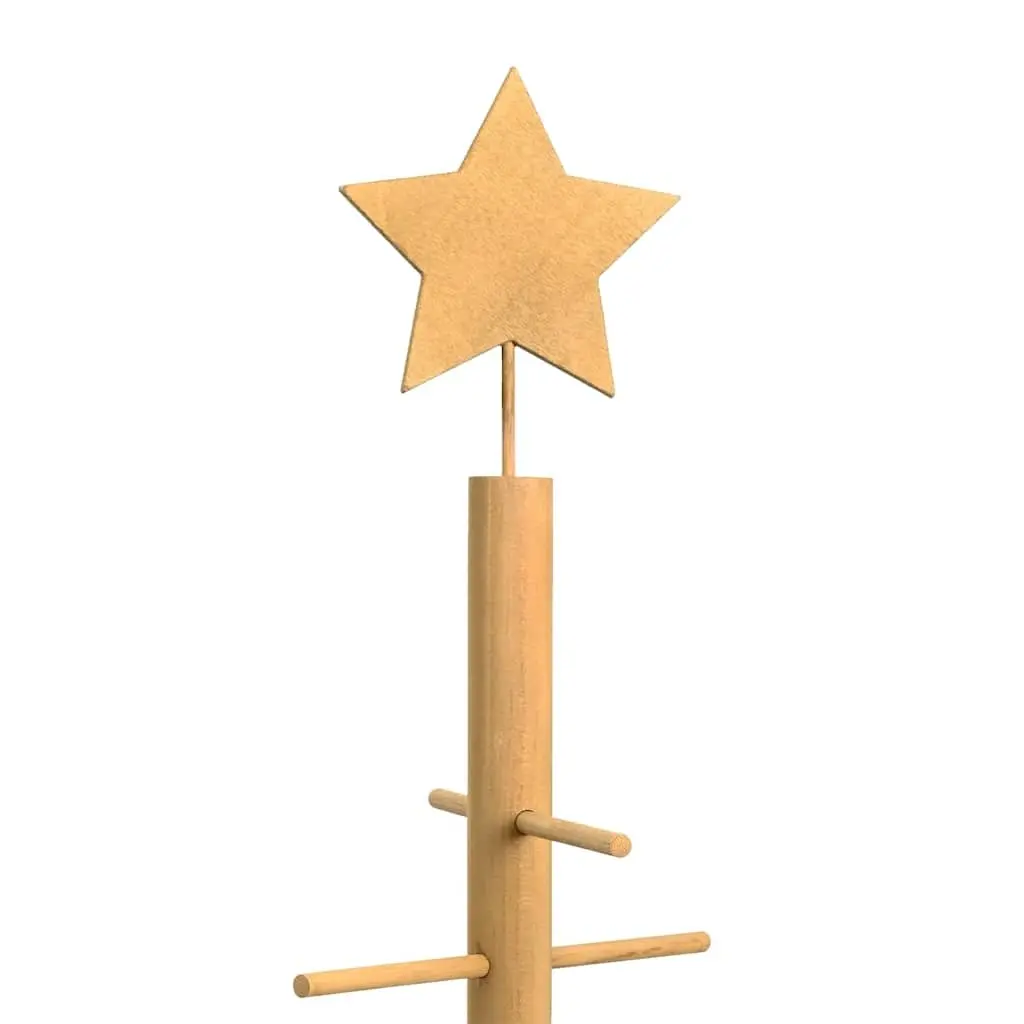 75cm Wooden Christmas Tree with Simple Assembly
