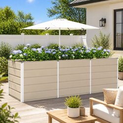 Quality Modern Planter in Ivory - Stylish and Functional