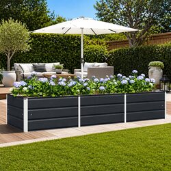 Reliable Anthracite Steel Planter for Lasting Value