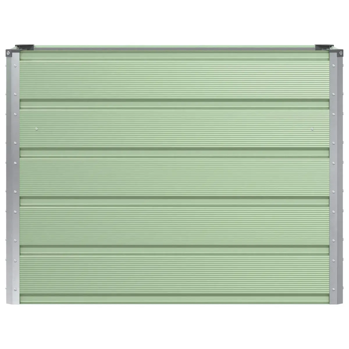 Steel Planter Indoor Outdoor Use Large Green 100x40x75cm